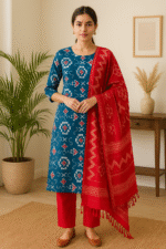 Sambalpuri Cotton Dress - Tribal Body