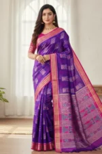 Khandua Silk (Patta)- Special Ikkat Design - Image 2