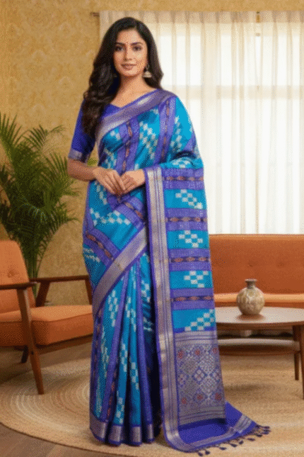 Sambalpuri Silk (Patta) Special Pasapalli Vintage