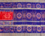 Sambalpuri Cotton  Ikkat Half n Half with Fish Border - Image 5