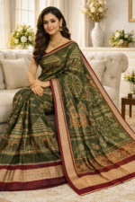 Tamra Vanika Elegance Sambalpuri Silk (Patta)