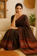 Chakraveena Silk Sambalpuri Silk (Patta) with Blouse - Image 2
