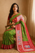 Mayura Patola Charm Sambalpuri Cotton