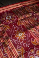 Teal Tarang Khandua Silk (Patta) - Image 5