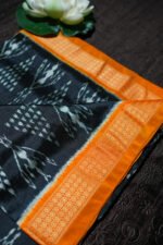 SvarnaChitra Khandua Silk (Patta) with Blouse - Image 5