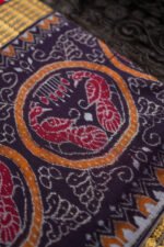 Vrindika Royal Ikat Sambalpuri Cotton with Blouse - Image 5