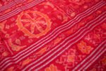 Ruby Heritage Ikat Sambalpuri Cotton with Blouse - Image 6