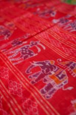 Mayura Patola Charm Sambalpuri Cotton - Image 4