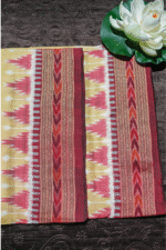 SwarnaPushpa Ikat Khandua Silk (Patta) - Image 4
