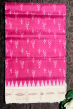 Gulabi Vasundhara Ikat Khandua Silk (Patta) - Image 3
