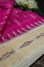 Gulabi Vasundhara Ikat Khandua Silk (Patta) - Image 5