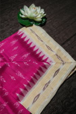 Gulabi Vasundhara Ikat Khandua Silk (Patta) - Image 2