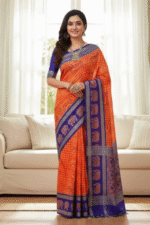 Sambalpuri Cotton Taj Mahal Body Animal Print