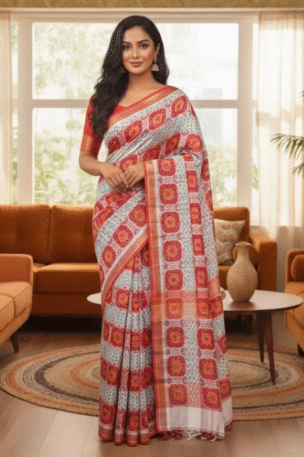 Untitled design – 2025-11-25T122756.731 Sambalpuri Cotton Traditional Heritage - Image 1