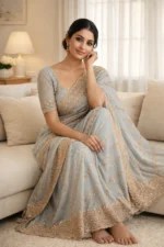 Celestial Grace Fancy Saree