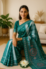 Neelima Ikat Grace Saree Sambalpuri Cotton