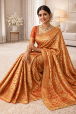 Kanchana Utsav  Fancy Silk(Patta) with Blouse
