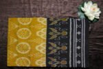 Haldi Noir Cotton Saree Sambalpuri Cotton - Image 3