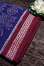 Neelika Pushp Ikat Saree Sambalpuri Cotton - Image 2