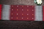 Maroon Charvi Ikat Saree Sambalpuri Cotton - Image 4
