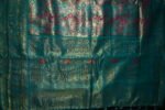 Emerald Pushpika Kanjivaram Fancy Silk(Patta) with Blouse - Image 3