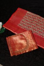 Kanchana Utsav  Fancy Silk(Patta) with Blouse - Image 2