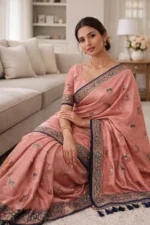 Desert Blossom Tissu Silk Fancy Saree