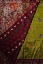 Majestic Green Tissu Silk Fancy Saree - Image 4