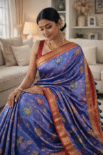 Neelambari Viraasat Fancy Saree with Blouse