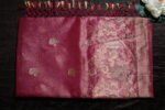 Rosé Swarna Tissue Silk Saree - Image 3
