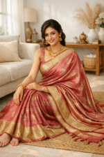 Rosé Swarna Tissue Silk Saree