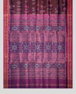 Khandua Pata Silk Saree with Nabakoti Design & Kumbha Border - Image 3