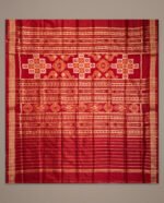 Khandua Pata Silk Saree with Blouse Piece - Image 3