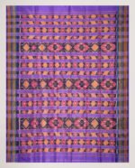 Khandua Pata Silk Saree with Kumbha Border - Image 3