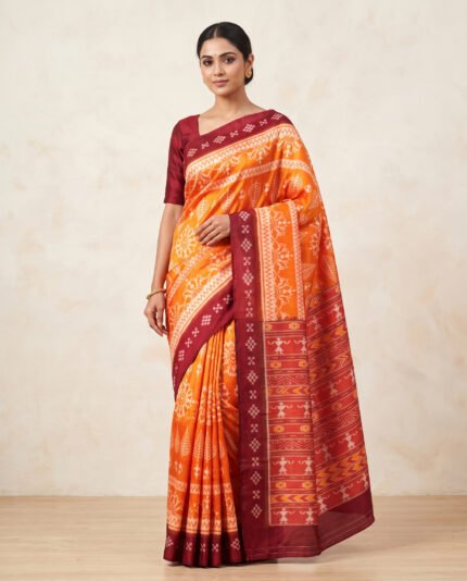 Khandua Pata Silk Saree