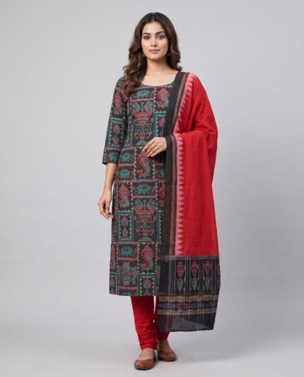 Sambalpuri Handloom Dress Set