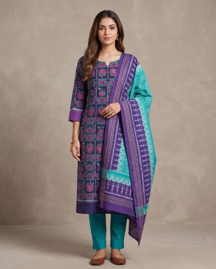 Sambalpuri Handloom Dress Set