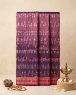 Khandua Pata Silk Saree with Nabakoti Design & Kumbha Border - Image 2