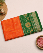 Sambalpuri Pata Silk Saree with Blouse Piece - Image 2